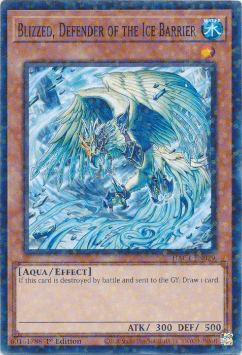 Blizzed, Defender of the Ice Barrier (Duel Terminal) [HAC1-EN029] Common - for just $0.10! 