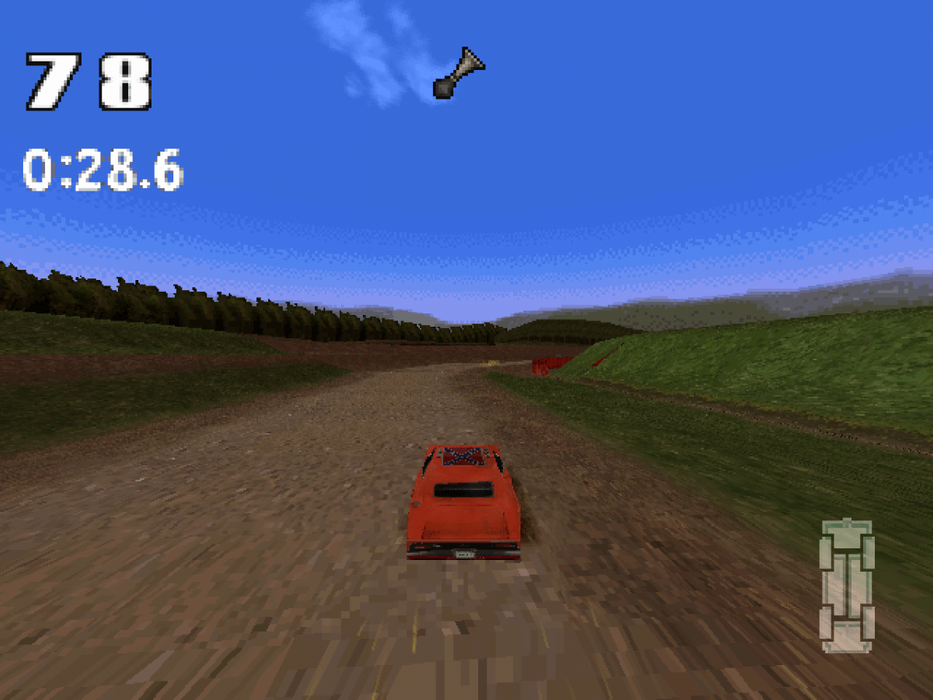Dukes of Hazzard: Racing for Home – PlayStation 1 (PS1) - for just $8.99! 