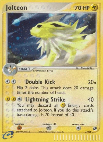 Jolteon (6/100) [EX: Sandstorm] - for just $30.15! 
