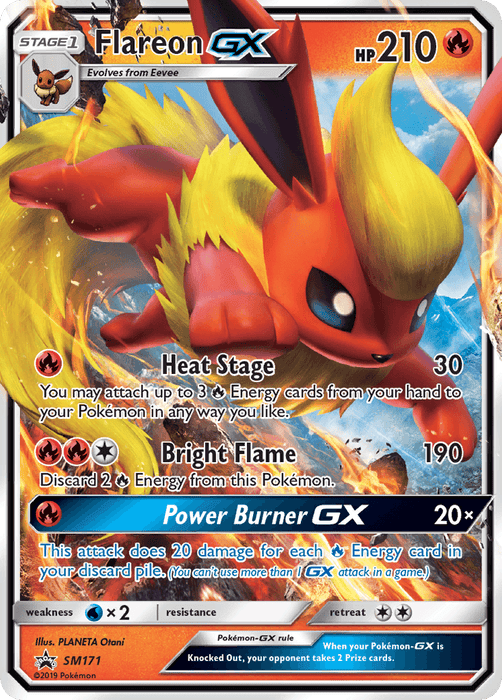 Flareon GX (SM171) [Sun & Moon: Black Star Promos] - for just $4.05! 