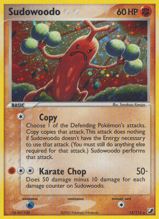 Sudowoodo (15/115) [EX: Unseen Forces] - for just $19.30! 