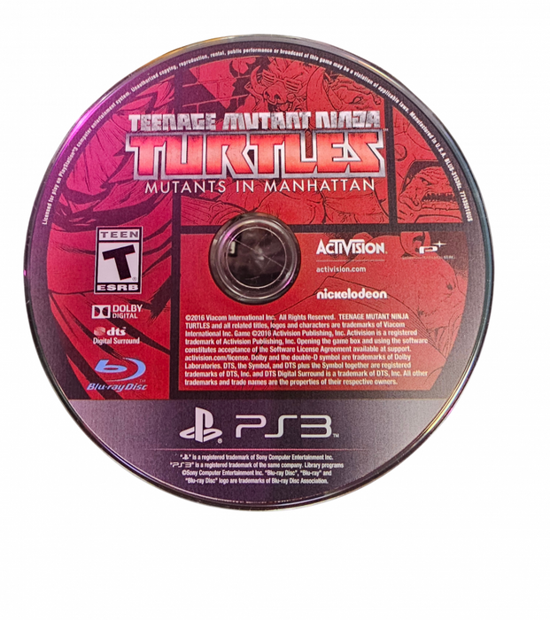 Teenage Mutant Ninja Turtles: Mutants in Manhattan – PlayStation 3 (PS3) - for just $0! 