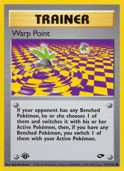 Warp Point (126/132) [Gym Challenge 1st Edition] - for just $0.50! 