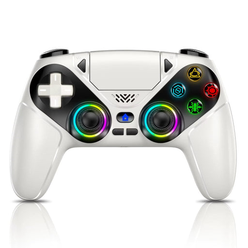 RGB Wireless Controller Compatible with PS5 and PC, Hall Effect Triggers, Programmable Buttons, Turbo Mode, Dual Vibration Gamepad - for just $62.98! 