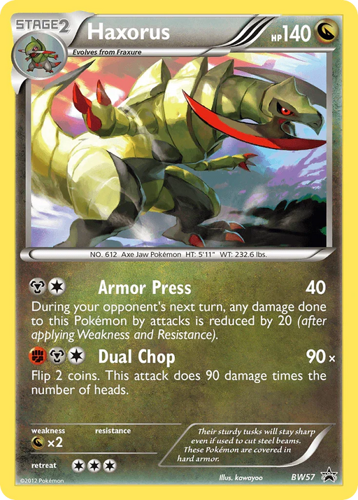 Haxorus (BW57) [Black & White: Black Star Promos] - for just $7.20! 