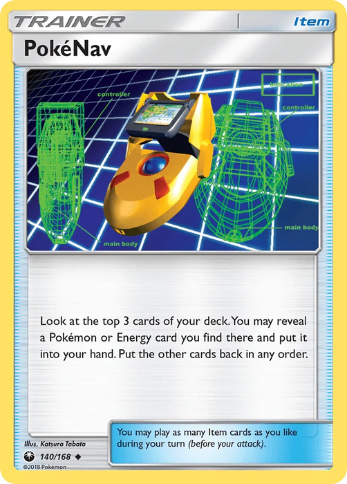 PokeNav (140/168) [Sun & Moon: Celestial Storm] - for just $0.10! 