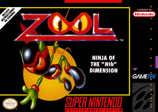 Zool Ninja of the Nth Dimension – Super Nintendo Entertainment System (SNES) - for just $16.99! 
