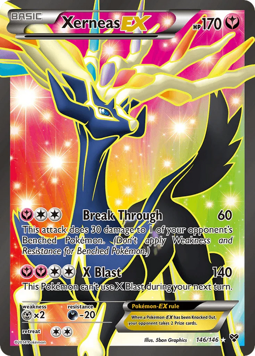 Xerneas EX (146/146) [XY: Base Set] - for just $37.05! 