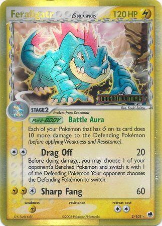 Feraligatr (2/101) (Delta Species) (Stamped) [EX: Dragon Frontiers] - for just $43.10! 