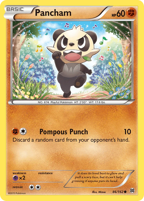 Pancham (86/162) [XY: BREAKthrough] - for just $0.10! 
