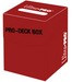 Ultra PRO: Deck Box - PRO 100+ (Red) - for just $0! 