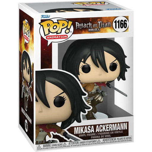 Funko Pop! Attack on Titan: Mikasa Ackermann with Swords - Just $8.95! Shop now at Retro Gaming of Denver