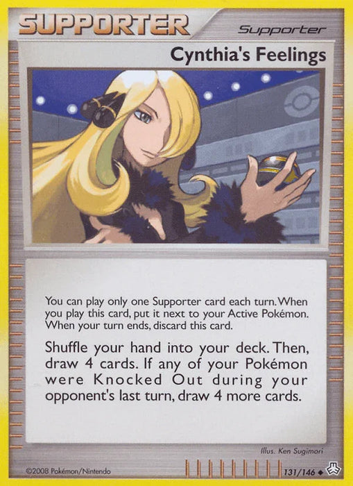 Cynthia's Feelings (131/146) [Diamond & Pearl: Legends Awakened] - for just $0.35! 