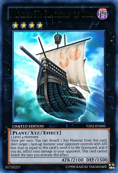 Number 50: Blackship of Corn [YZ02-EN001] Ultra Rare - for just $5! 