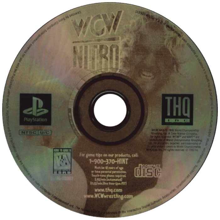 WCW Nitro – PlayStation 1 (PS1) - for just $6.99! 
