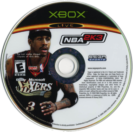 NBA 2K3 – Xbox (XBOX) - for just $6.99! 