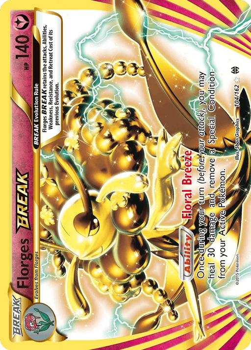 Florges BREAK (104/162) [XY: BREAKthrough] - for just $1.40! 