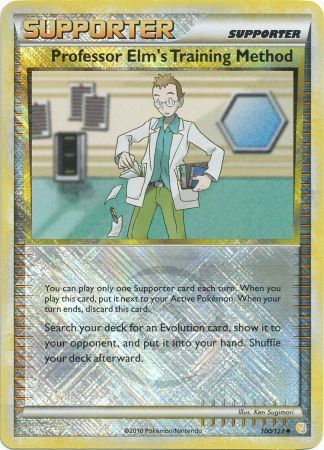 Professor Elm's Training Method (100/123) (League Promo) [HeartGold & SoulSilver: Base Set] - Just $2.10! Shop now at Retro Gaming of Denver