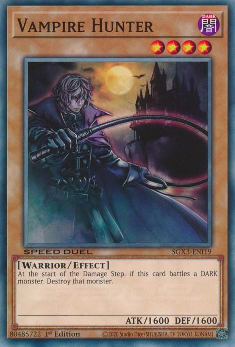 Vampire Hunter [SGX3-ENI19] Common - for just $0.10! 