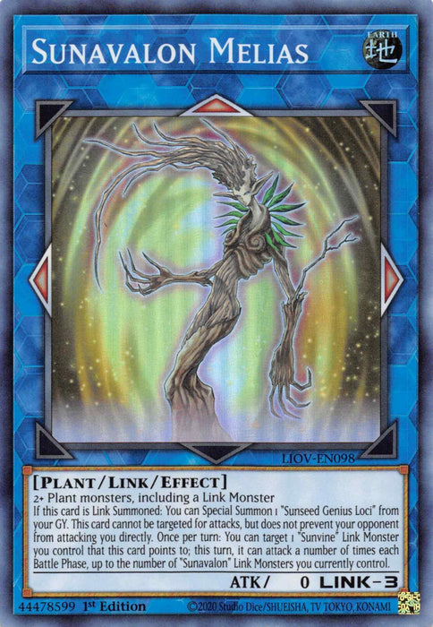 Sunavalon Melias [LIOV-EN098] Super Rare - for just $0.10! 