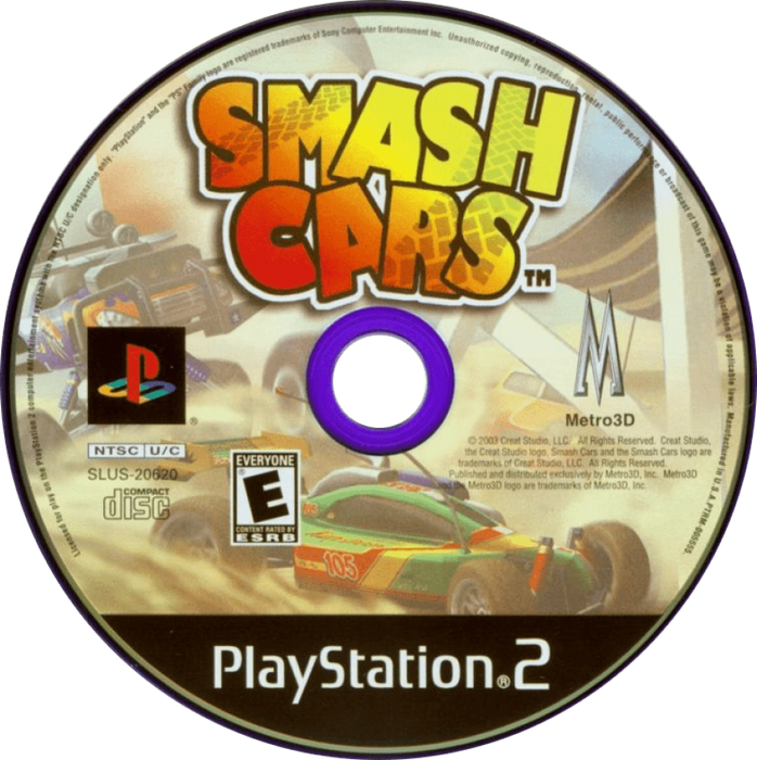Smash Cars – PlayStation 2 (PS2) - for just $6.99! 