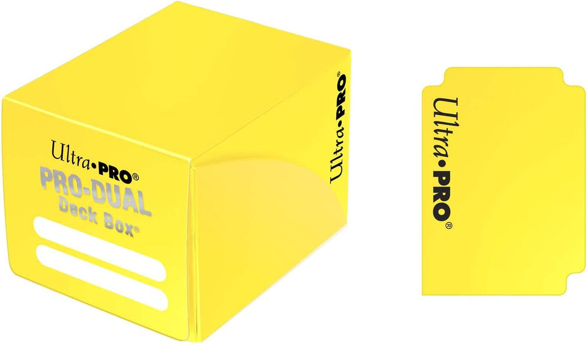 Ultra PRO: Deck Box - PRO-Dual (Small - Yellow) - for just $0! 