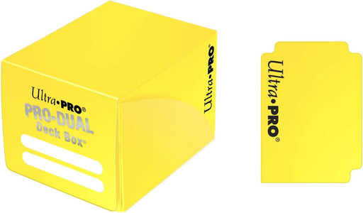 Ultra PRO: Deck Box - PRO-Dual (Small - Yellow) - for just $0! 