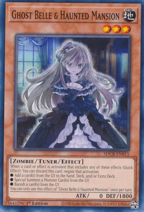 Ghost Belle & Haunted Mansion [SDCB-EN015] Common - for just $0.25! 