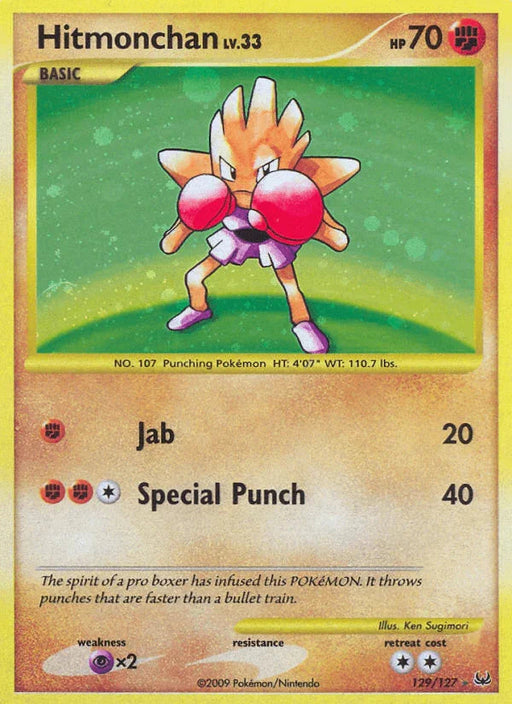 Hitmonchan (129/127) [Platinum: Base Set] - for just $10.95! 