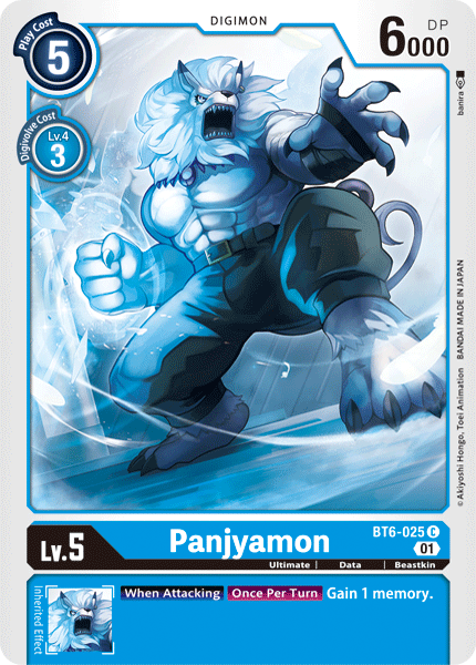 Panjyamon [BT6-025] [Double Diamond] - Just $0.09! Shop now at Retro Gaming of Denver