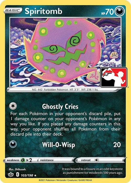 Spiritomb (103/198) [Prize Pack Series One] - for just $0.35! 