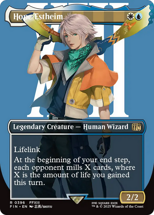 Hope Estheim (FIN-396) - FINAL FANTASY (Borderless) Foil - for just $0.66! 