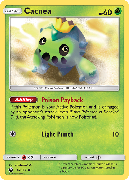 Cacnea (19/168) [Sun & Moon: Celestial Storm] - Just $0.05! Shop now at Retro Gaming of Denver