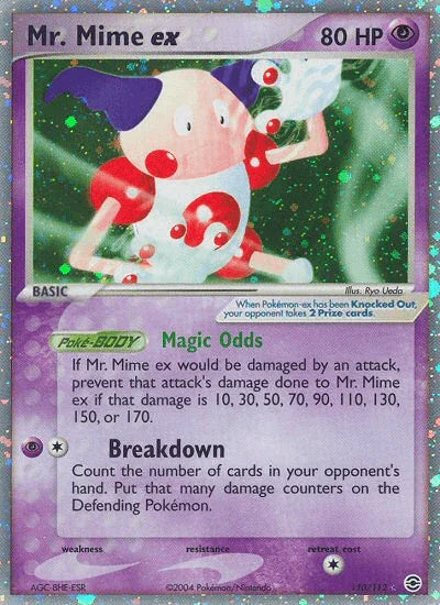 Mr. Mime ex (110/112) [EX: FireRed & LeafGreen] - for just $34.70! 