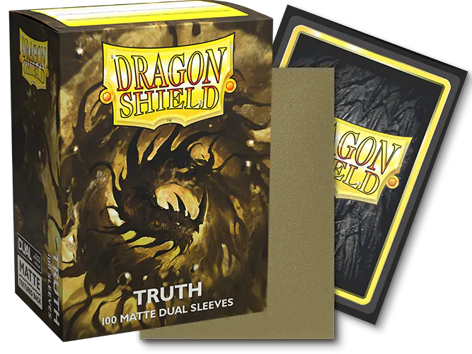 Dragon Shield: Standard 100ct Art Sleeves - Truth (Dual Matte) - Just $9.95! Shop now at Retro Gaming of Denver