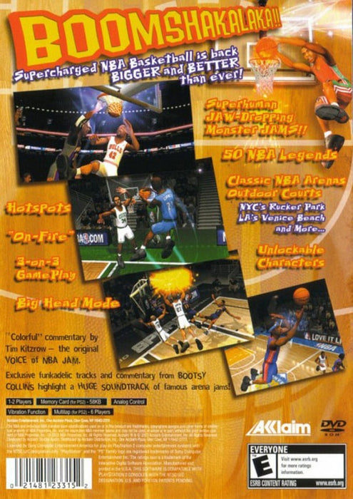 NBA Jam – PlayStation 2 (PS2) - for just $18.99! 