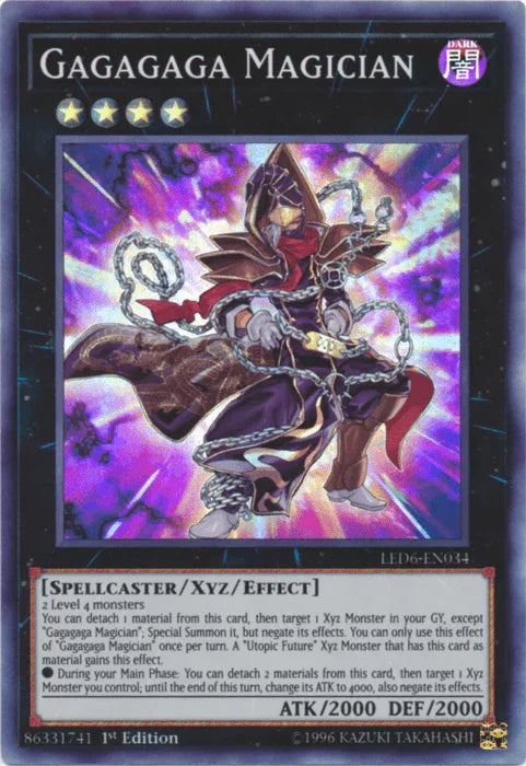 Gagagaga Magician [LED6-EN034] Super Rare - for just $2.30! 