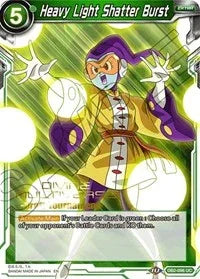 Heavy Light Shatter Burst (Divine Multiverse Draft Tournament) (DB2-096) [Tournament Promotion Cards] - for just $0.35! 