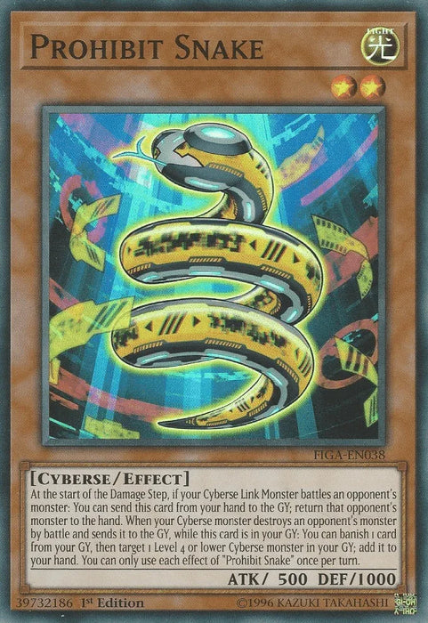 Prohibit Snake [FIGA-EN038] Super Rare - for just $0.10! 