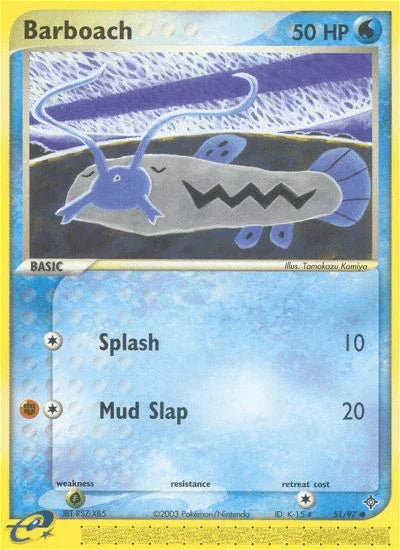 Barboach (51/97) [EX: Dragon] - for just $0.85! 