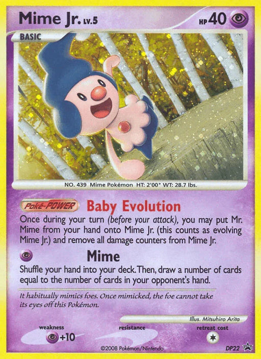 Mime Jr. (DP22) [Diamond & Pearl: Black Star Promos] - for just $5.55! 