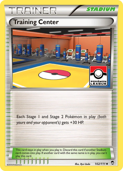 Training Center (102/111) [XY: Furious Fists] - for just $0.10! 