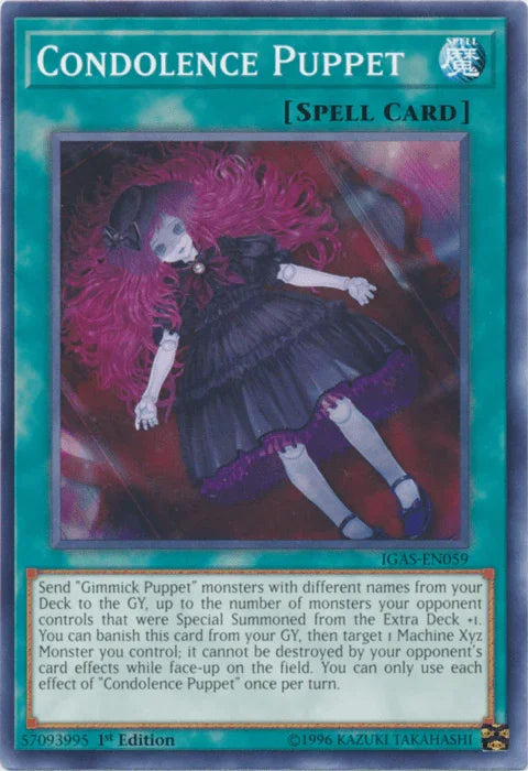 Condolence Puppet [IGAS-EN059] Common - for just $0.25! 