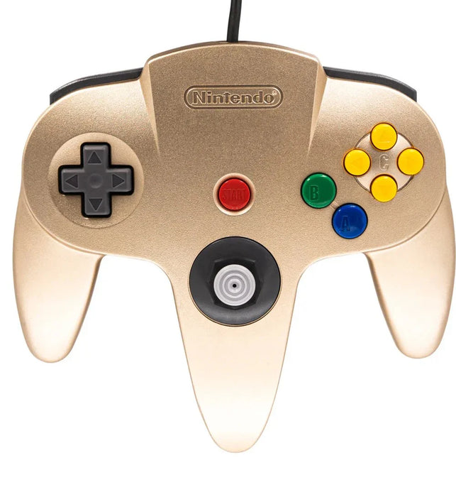 N64 Controller [Gold] [Scratch and Scuff] – Nintendo 64 Accessory (N64) - for just $34.99! 