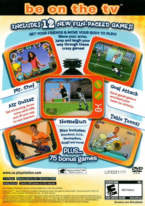 EyeToy: Play 2 – PlayStation 2 (PS2) - for just $6.99! 