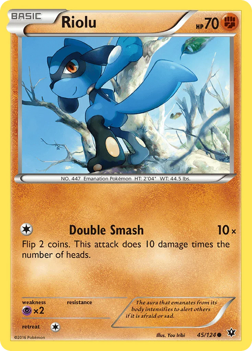 Riolu (45/124) [XY: Fates Collide] - for just $0.10! 