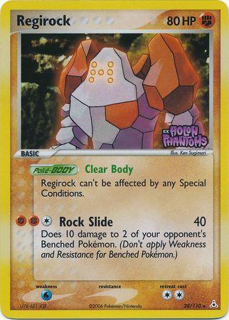 Regirock (28/110) (Stamped) [EX: Holon Phantoms] - for just $12.30! 
