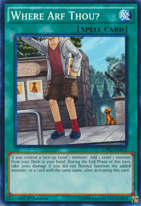 Where Arf Thou? [LDK2-ENK29] Common - for just $0.10! 