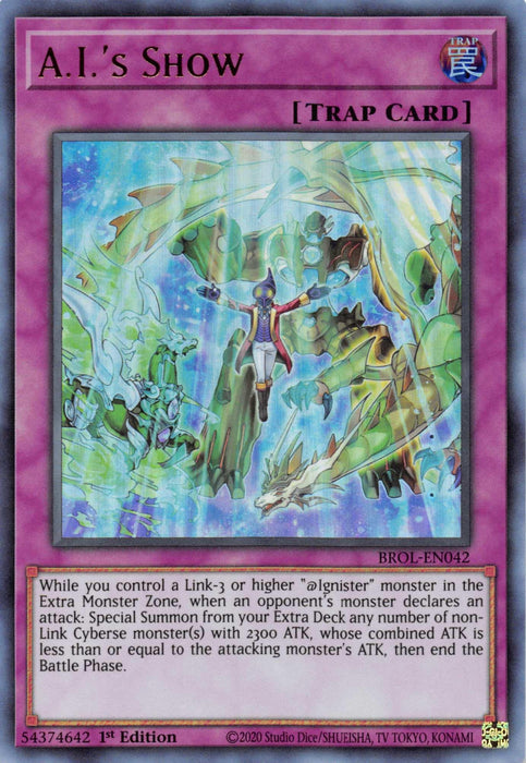 A.I.'s Show [BROL-EN042] Ultra Rare - for just $0.10! 