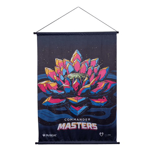 Ultra PRO: Wall Scroll - Commander Masters (Jeweled Lotus) - for just $0! 